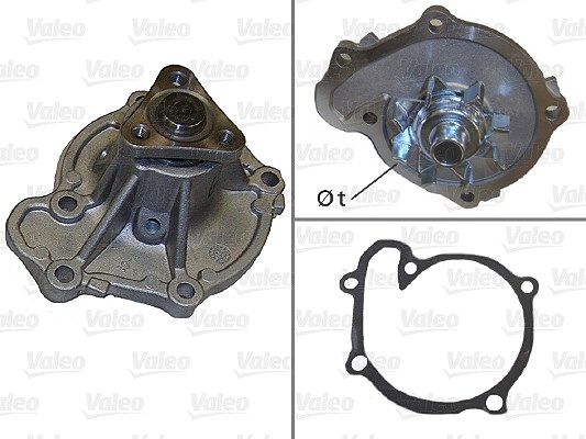 Valeo Wasserpumpe [Hersteller-Nr. 506368] für Nissan