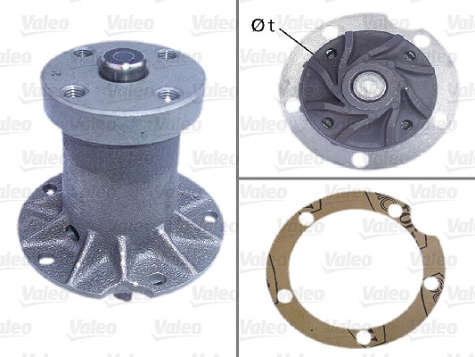 Valeo Wasserpumpe [Hersteller-Nr. 506100] für Seat, Mercedes-Benz