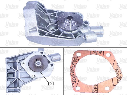 Valeo Wasserpumpe [Hersteller-Nr. 506730] für Skoda
