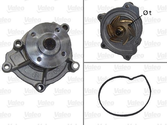 Valeo Wasserpumpe [Hersteller-Nr. 506678] für Mercedes-Benz