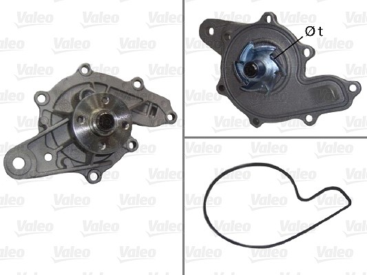 Valeo Wasserpumpe [Hersteller-Nr. 506677] für Smart
