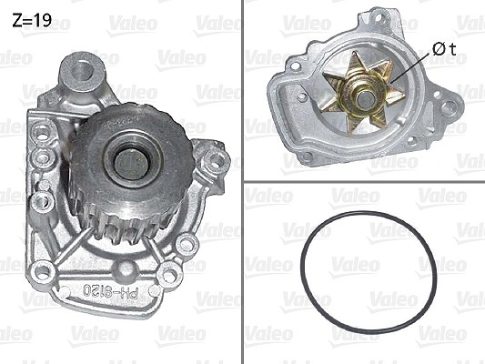 Valeo Wasserpumpe [Hersteller-Nr. 506661] für Honda