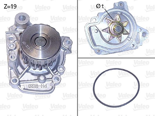 Valeo Wasserpumpe [Hersteller-Nr. 506811] für Honda