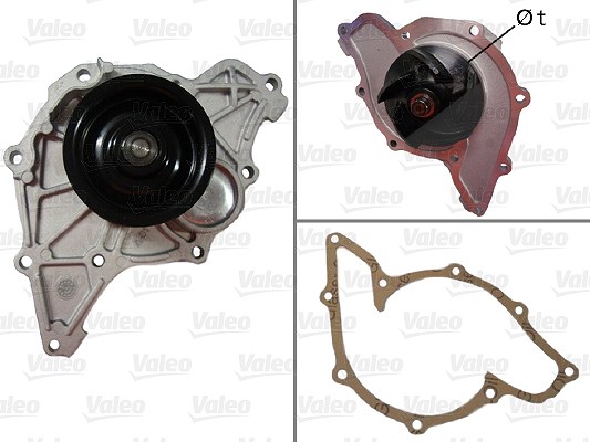 Valeo Wasserpumpe [Hersteller-Nr. 506591] für VW, Skoda, Audi