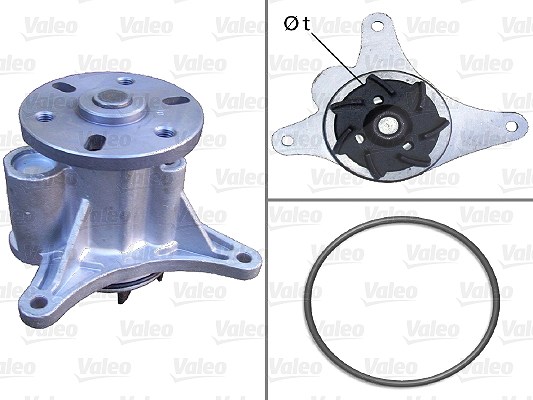 Valeo Wasserpumpe [Hersteller-Nr. 506952] für Citroën, Peugeot