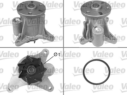 Valeo Wasserpumpe [Hersteller-Nr. 506988] für Land Rover, Jaguar