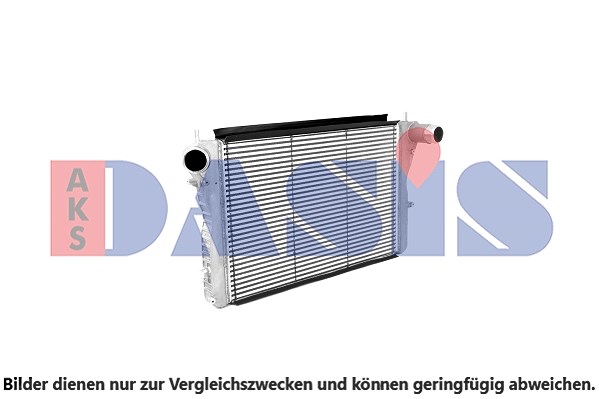 Aks Dasis Ladeluftkühler [Hersteller-Nr. 487008N] für Audi