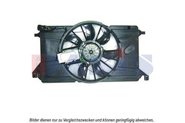 Aks Dasis Lüfter, Motorkühlung [Hersteller-Nr. 118040N] für Mazda, Ford