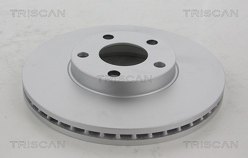 Triscan 1x Bremsscheibe Vorderachse Belüftet [Hersteller-Nr. 812029151C] für Audi, VW