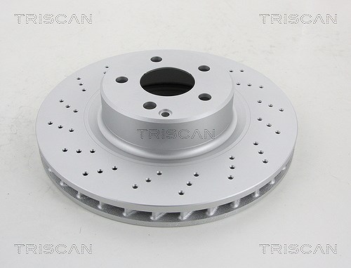 Triscan 1x Bremsscheibe Vorderachse Gelocht/Belüftet [Hersteller-Nr. 812023145C] für Mercedes-Benz