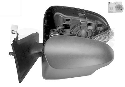 Van Wezel Außenspiegel [Hersteller-Nr. 5437807] für Toyota