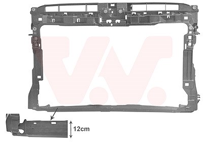 Van Wezel Frontverkleidung [Hersteller-Nr. 5766678] für VW