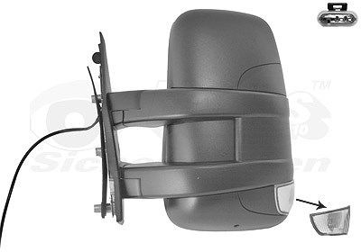 Van Wezel Außenspiegel [Hersteller-Nr. 2816801] für Iveco