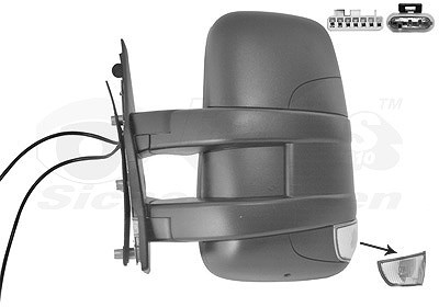 Van Wezel Außenspiegel [Hersteller-Nr. 2816807] für Iveco
