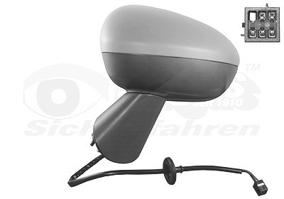 Van Wezel Außenspiegel [Hersteller-Nr. 3860807] für Opel