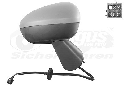 Van Wezel Außenspiegel [Hersteller-Nr. 3860808] für Opel