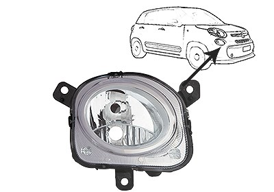 Van Wezel Fernscheinwerfer [Hersteller-Nr. 1609942] für Fiat