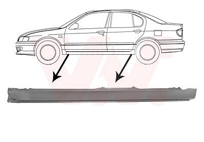 Van Wezel Einstiegblech [Hersteller-Nr. 3348103] für Nissan