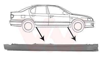 Van Wezel Einstiegblech [Hersteller-Nr. 3348104] für Nissan