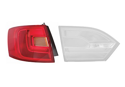 Van Wezel Heckleuchte [Hersteller-Nr. 5772921] für VW