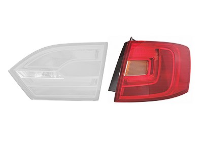 Van Wezel Heckleuchte [Hersteller-Nr. 5772922] für VW