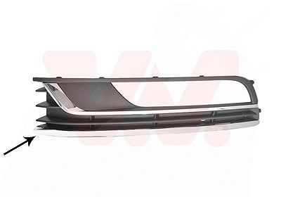 Van Wezel Lüftungsgitter, Stoßfänger [Hersteller-Nr. 5740593] für VW
