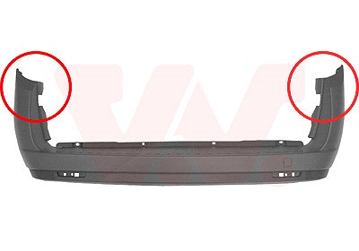 Van Wezel Stoßfänger [Hersteller-Nr. 3706544] für Fiat, Opel