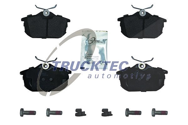 Trucktec Automotive Bremsbelagsatz, Scheibenbremse [Hersteller-Nr. 02.35.248] für Smart, Volvo