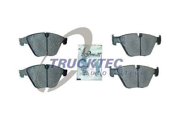 Trucktec Automotive Bremsbelagsatz, Scheibenbremse [Hersteller-Nr. 08.34.174] für BMW