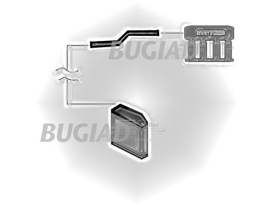 Bugiad Ladeluftschlauch [Hersteller-Nr. 88655] für Citroën, Fiat, Peugeot