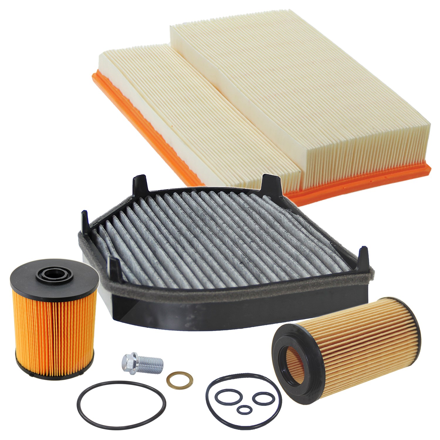 Bestprice Inspektionspaket Filtersatz SET B [Hersteller-Nr. 10694211] für Mercedes-Benz