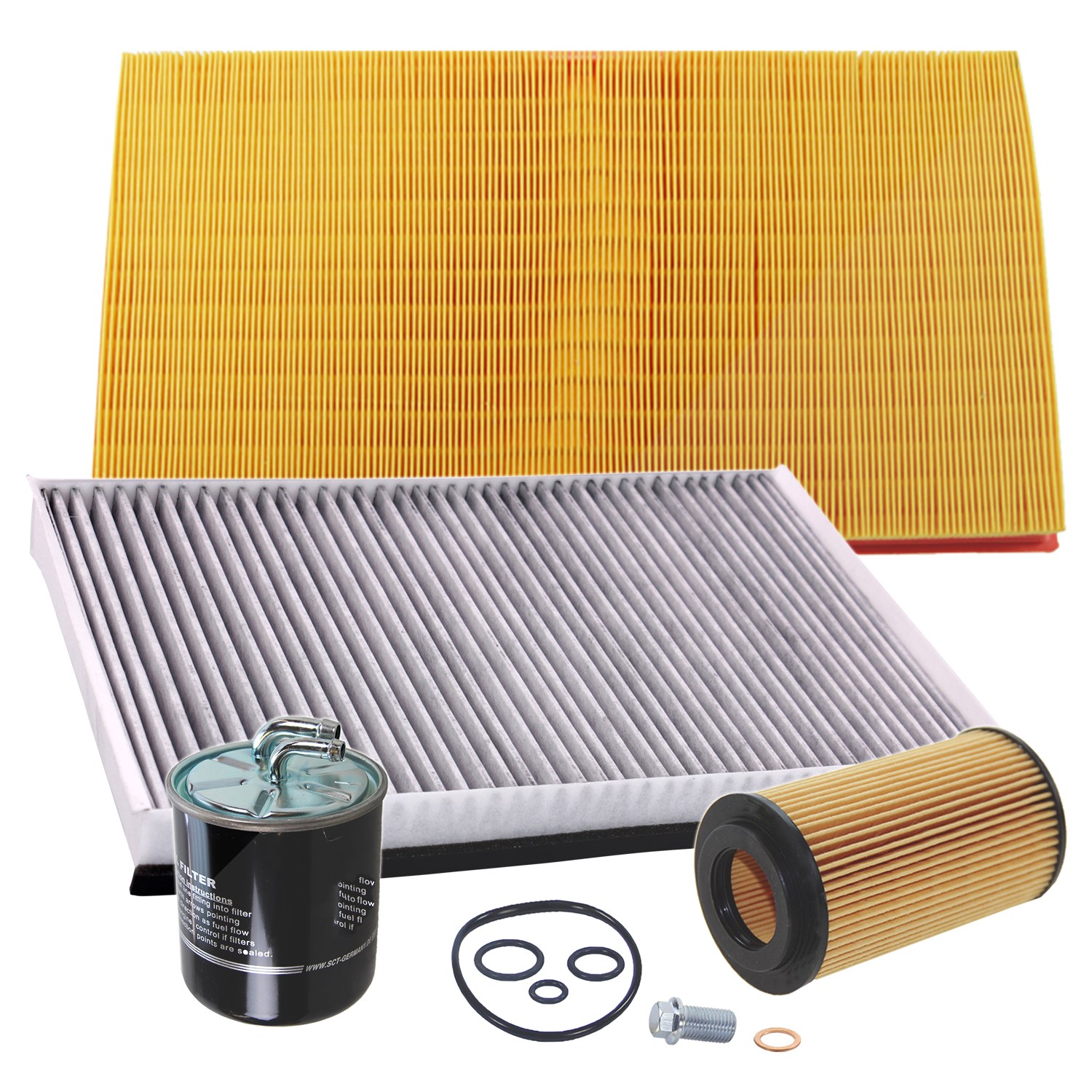Bestprice Inspektionspaket Filtersatz SET B [Hersteller-Nr. 10694212] für Mercedes-Benz