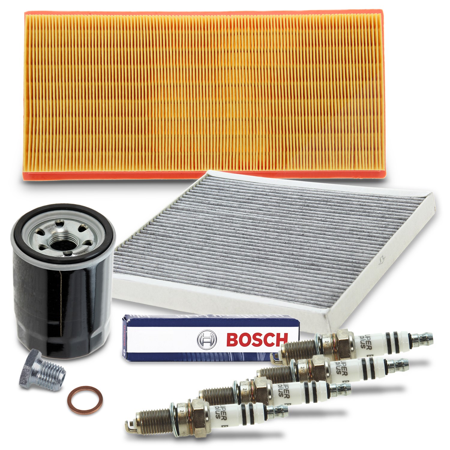 Bestprice Inspektionspaket Filtersatz SET C [Hersteller-Nr. 10695305] für Fiat, Alfa Romeo