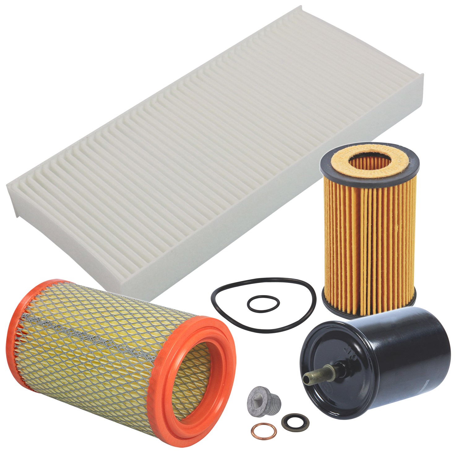 Bestprice Inspektionspaket Filtersatz SET B [Hersteller-Nr. 10694223] für Renault