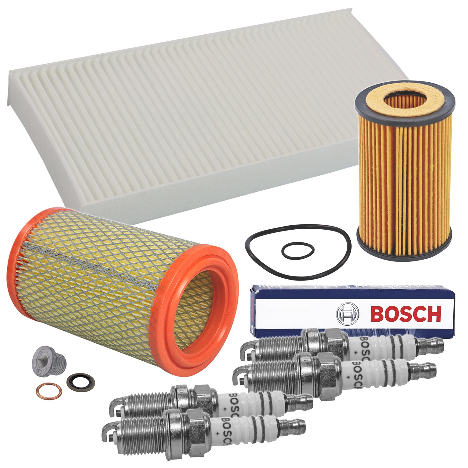 Bestprice Inspektionspaket Filtersatz SET C [Hersteller-Nr. 10694224] für Renault