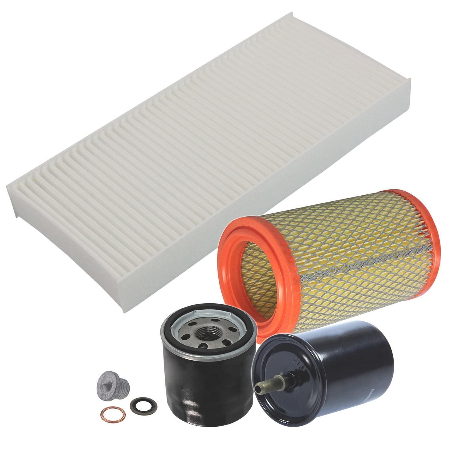 Bestprice Inspektionspaket Filtersatz SET B [Hersteller-Nr. 10694227] für Renault