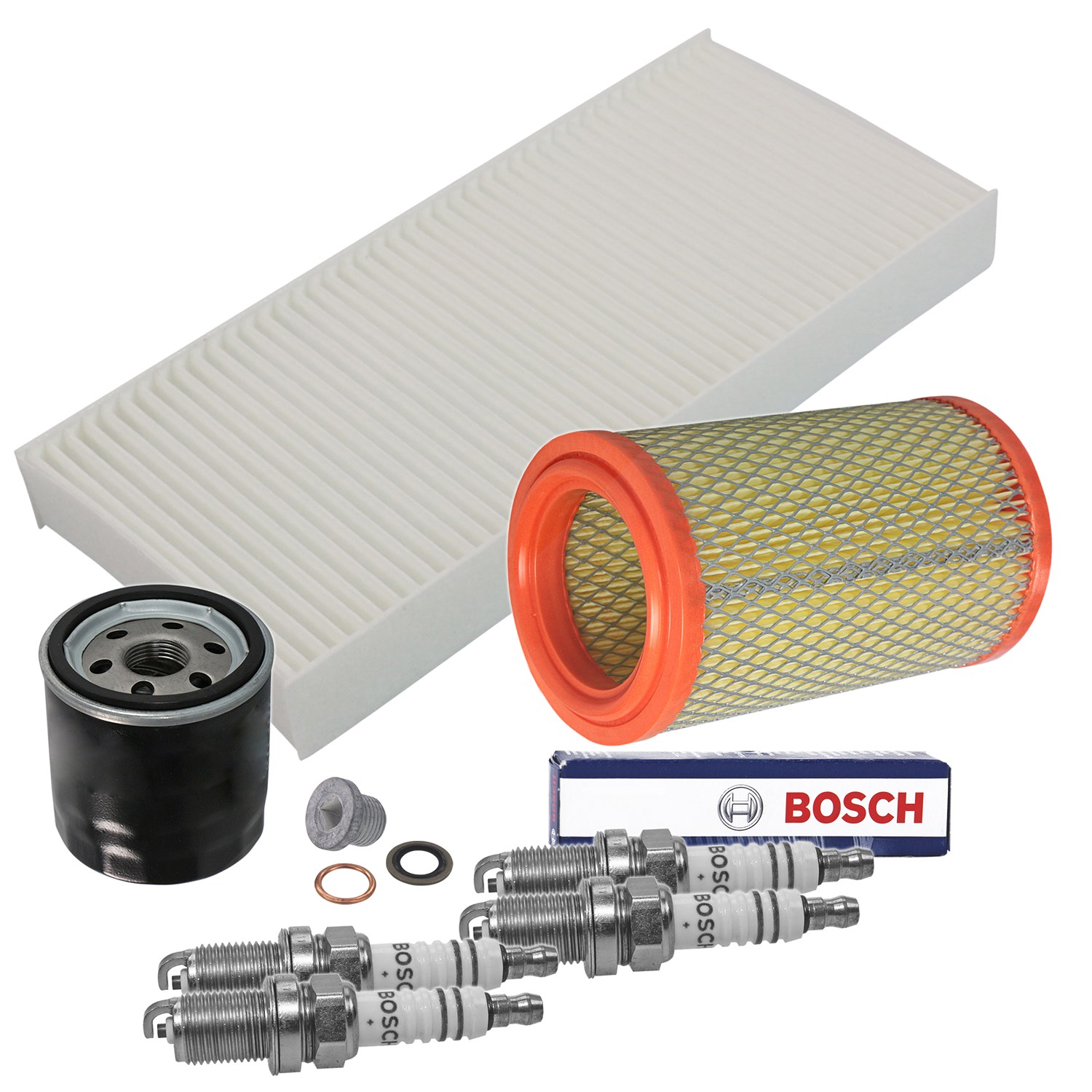 Bestprice Inspektionspaket Filtersatz SET C [Hersteller-Nr. 10694228] für Renault