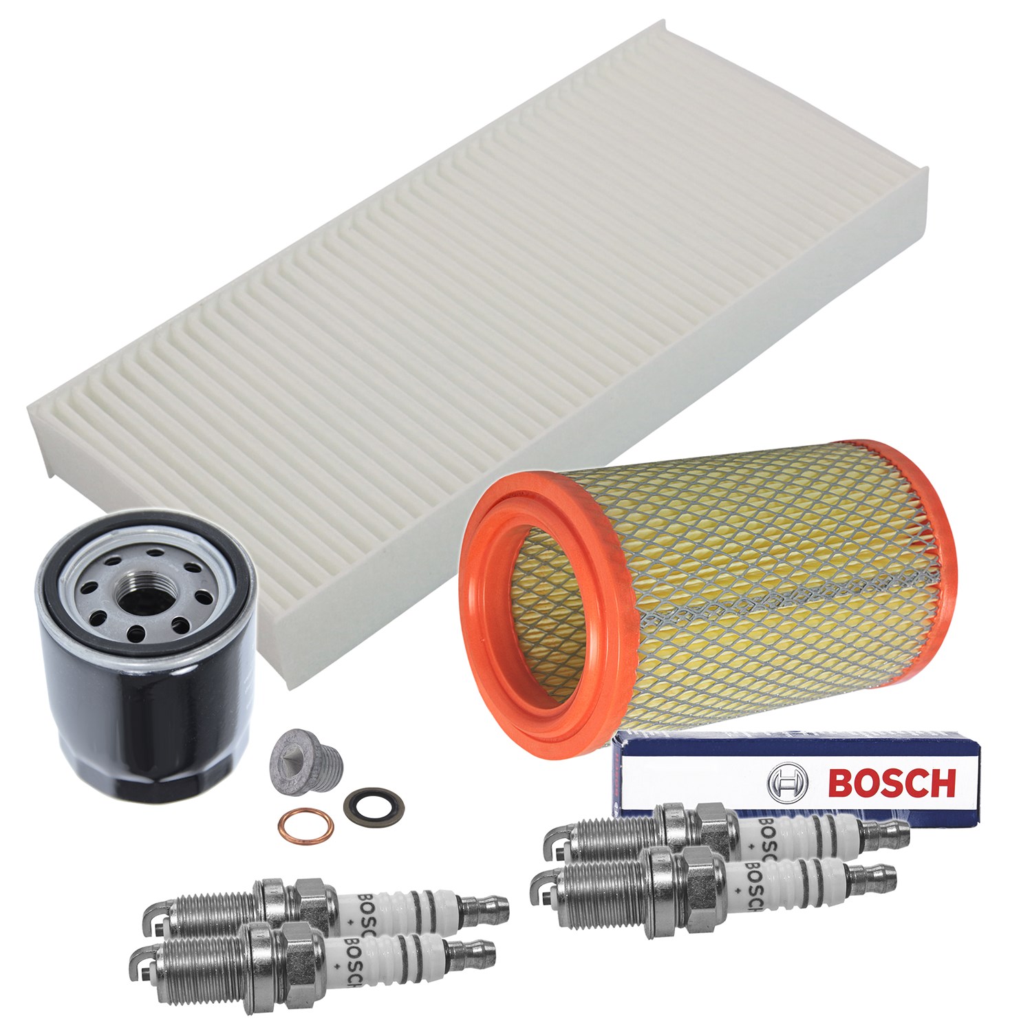 Bestprice Inspektionspaket Filtersatz SET C [Hersteller-Nr. 10694232] für Renault