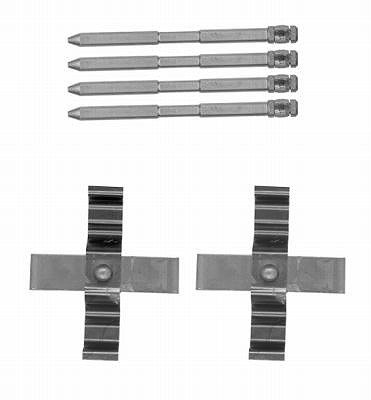 Hella Zubehörsatz, Scheibenbremsbelag [Hersteller-Nr. 8DZ355204-281] für BMW