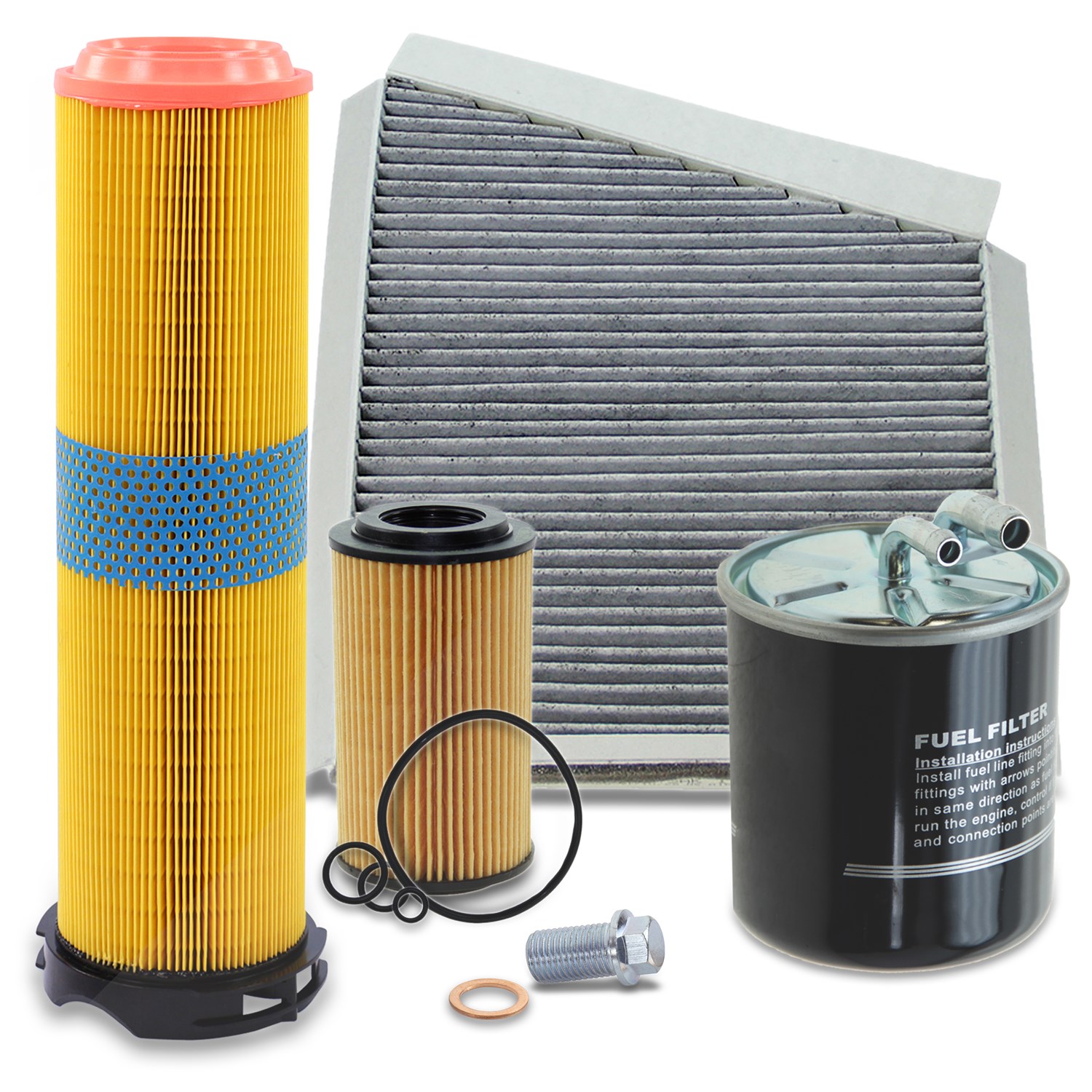 Bestprice Inspektionspaket Filtersatz SET B [Hersteller-Nr. 10695276] für Mercedes-Benz