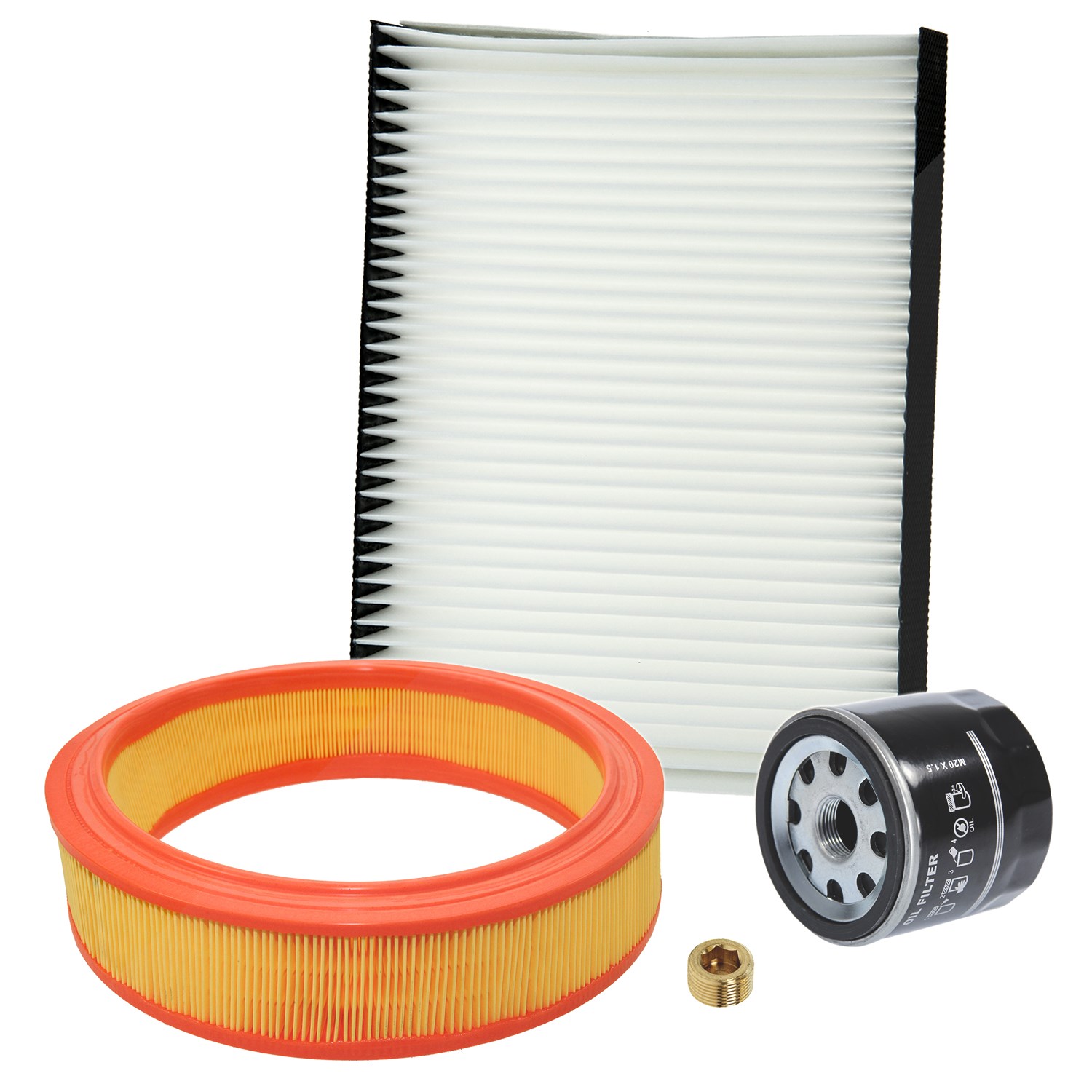 Bestprice Inspektionspaket Filtersatz SET A [Hersteller-Nr. 10694244] für Fiat