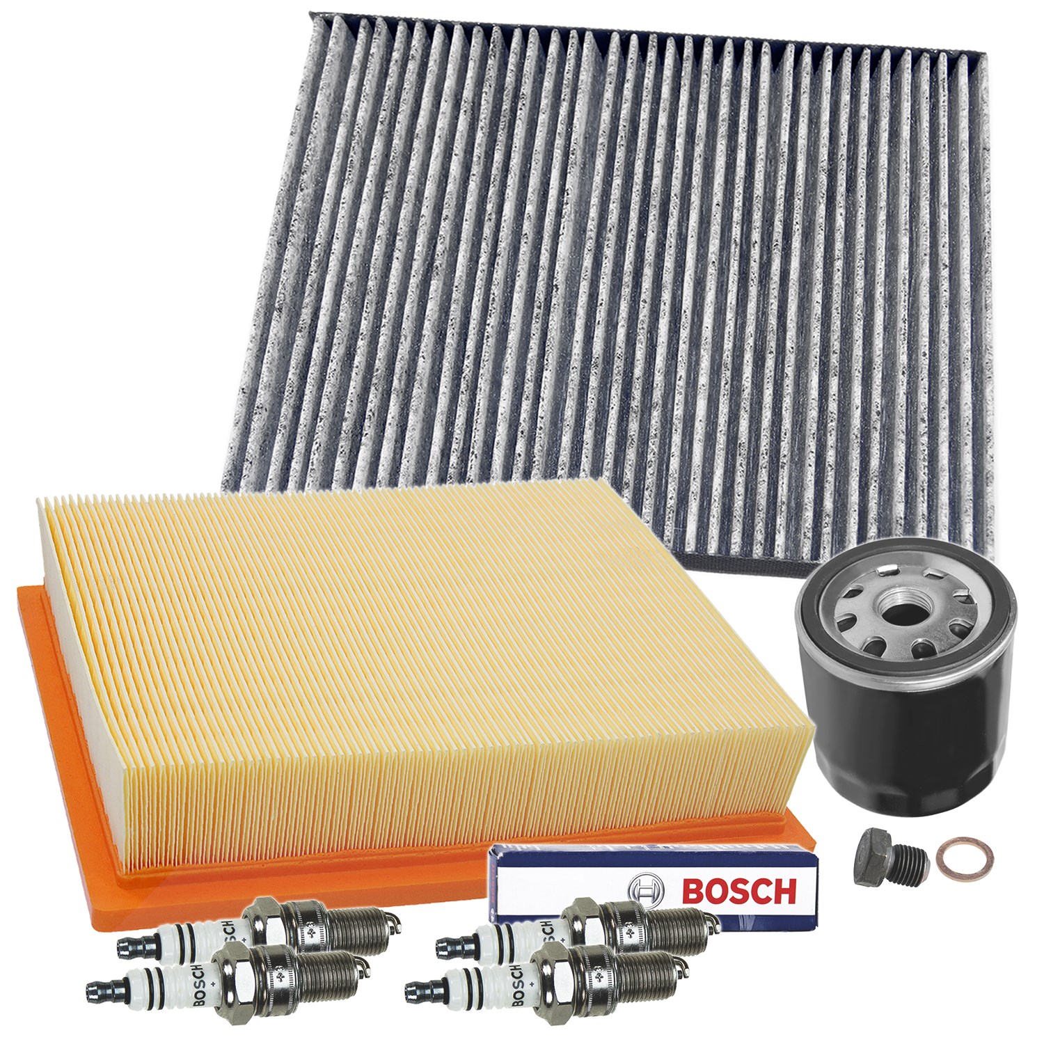 Bestprice Inspektionspaket Filtersatz SET C [Hersteller-Nr. 10694272] für VW