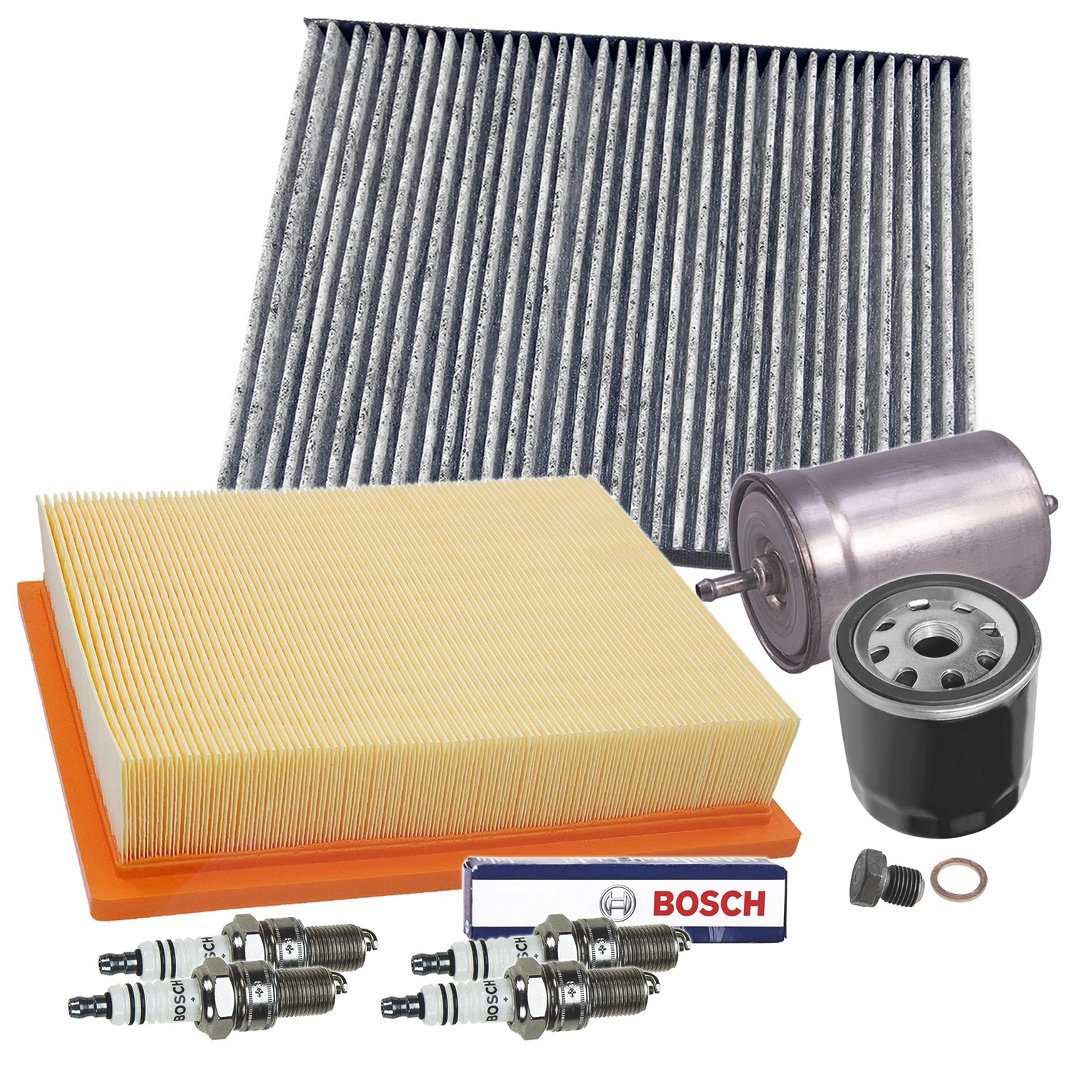 Bestprice Inspektionspaket Filtersatz SET D [Hersteller-Nr. 10694273] für VW
