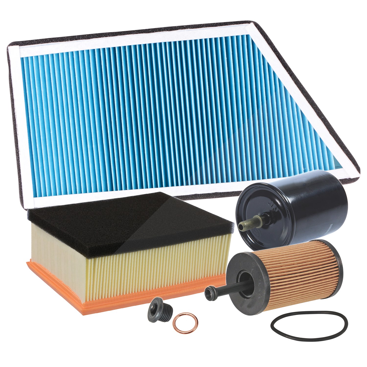 Bestprice Inspektionspaket Filtersatz SET B [Hersteller-Nr. 10694275] für Peugeot
