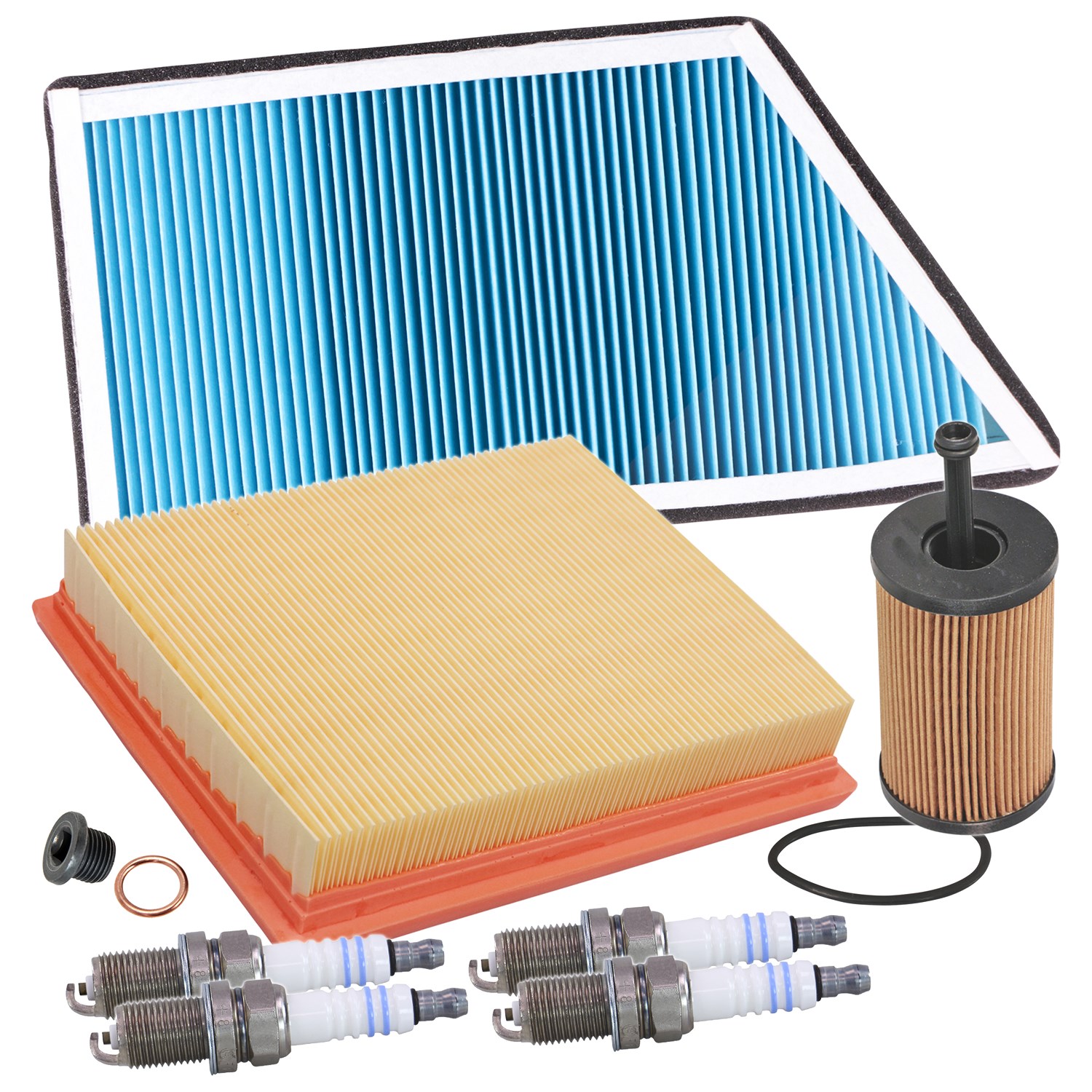 Bestprice Inspektionspaket Filtersatz SET C [Hersteller-Nr. 10694280] für Peugeot