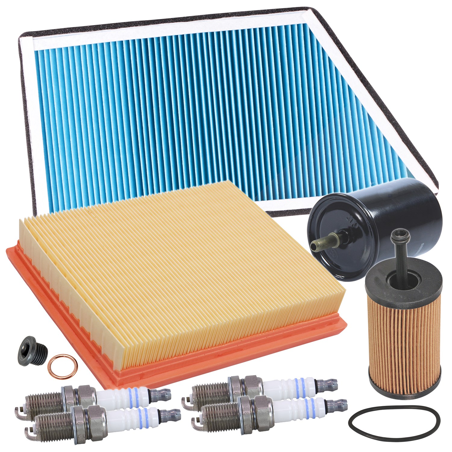 Bestprice Inspektionspaket Filtersatz SET D [Hersteller-Nr. 10694281] für Peugeot