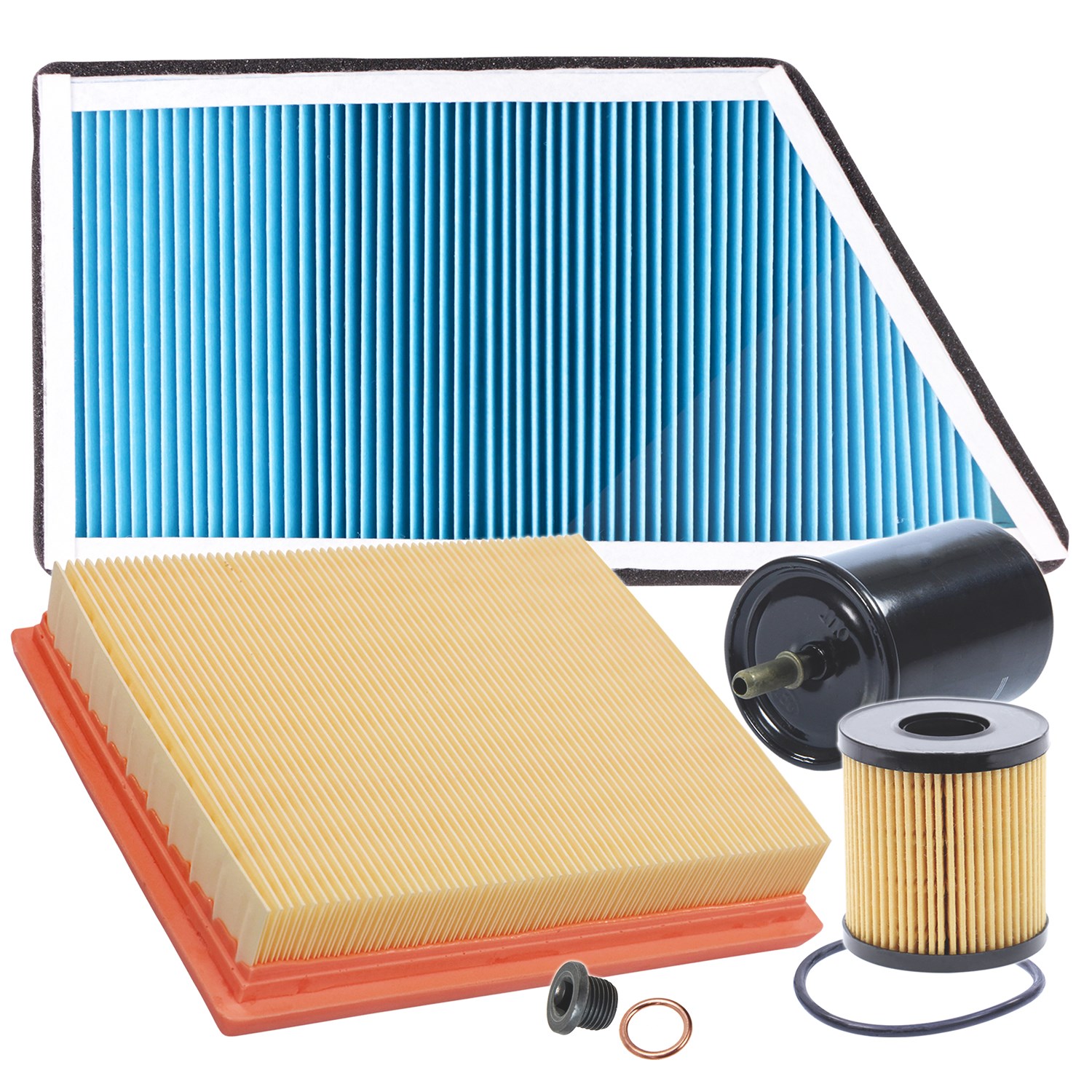Bestprice Inspektionspaket Filtersatz SET B [Hersteller-Nr. 10694287] für Peugeot
