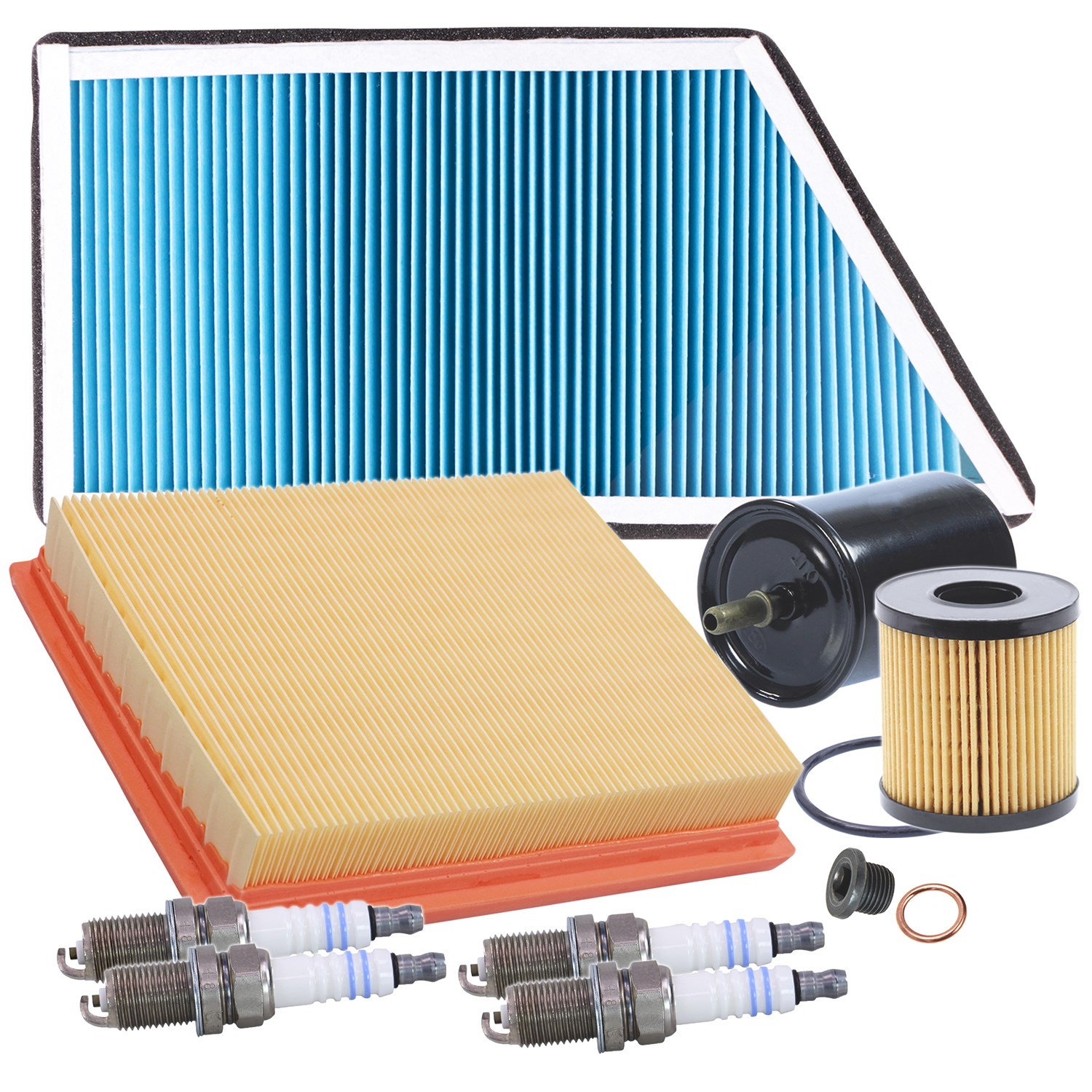 Bestprice Inspektionspaket Filtersatz SET D [Hersteller-Nr. 10694289] für Peugeot