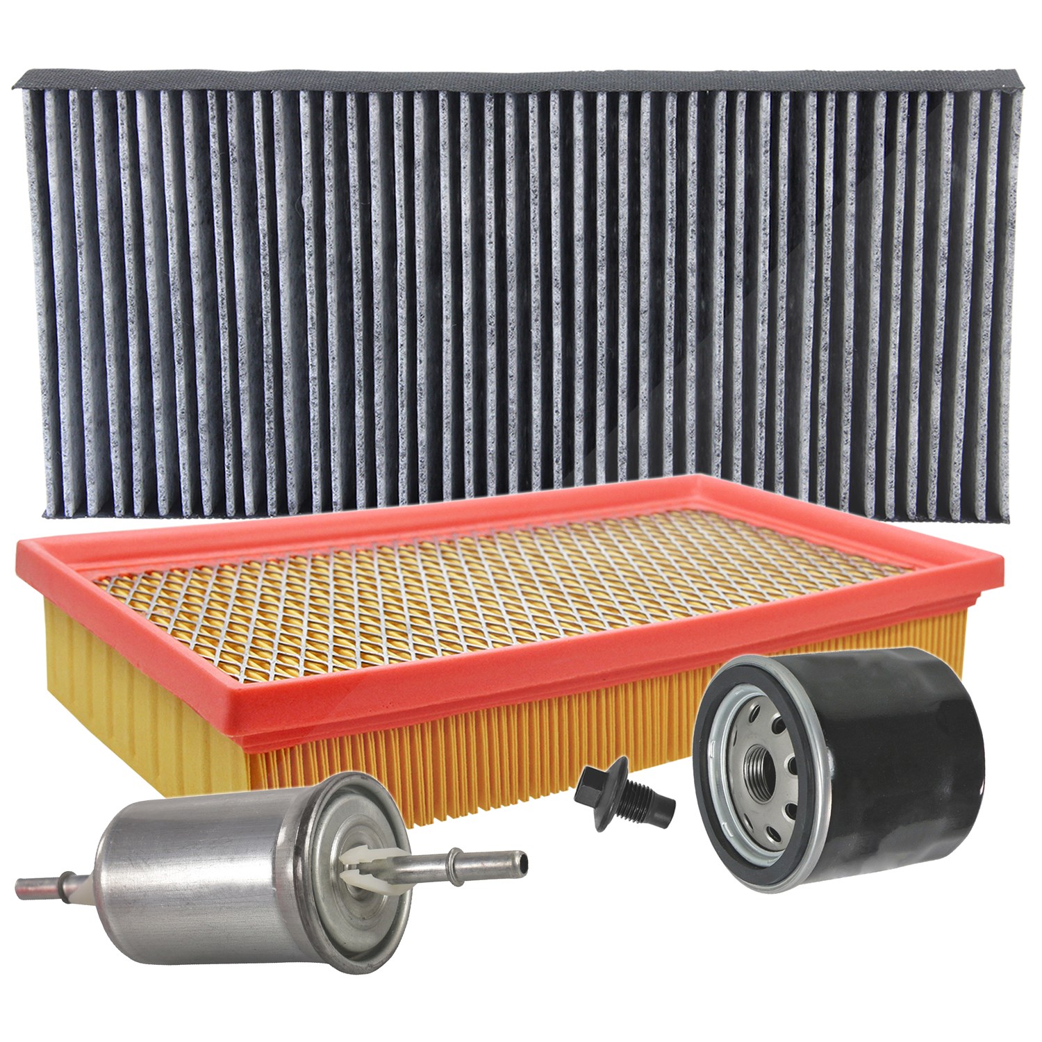Bestprice Inspektionspaket Filtersatz SET B [Hersteller-Nr. 10694299] für Ford