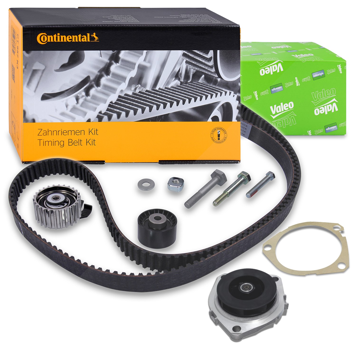 Continental Ctam Zahnriemensatz + Wasserpumpe [Hersteller-Nr. 40208062] für Vauxhall, Chevrolet, Alfa Romeo, Suzuki, Lancia, Fiat, Opel, Jeep, Saab